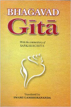 Bhagavad Gita, with the commentary of Sankaracarya