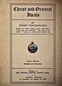 Christ and Oriental Ideals