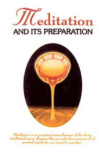 Meditation and Its Preparation