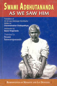Swami Adbhutananda as We Saw Him